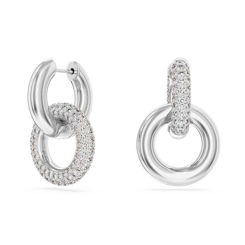 Swarovski Dextera Hoop Earrings image number 0